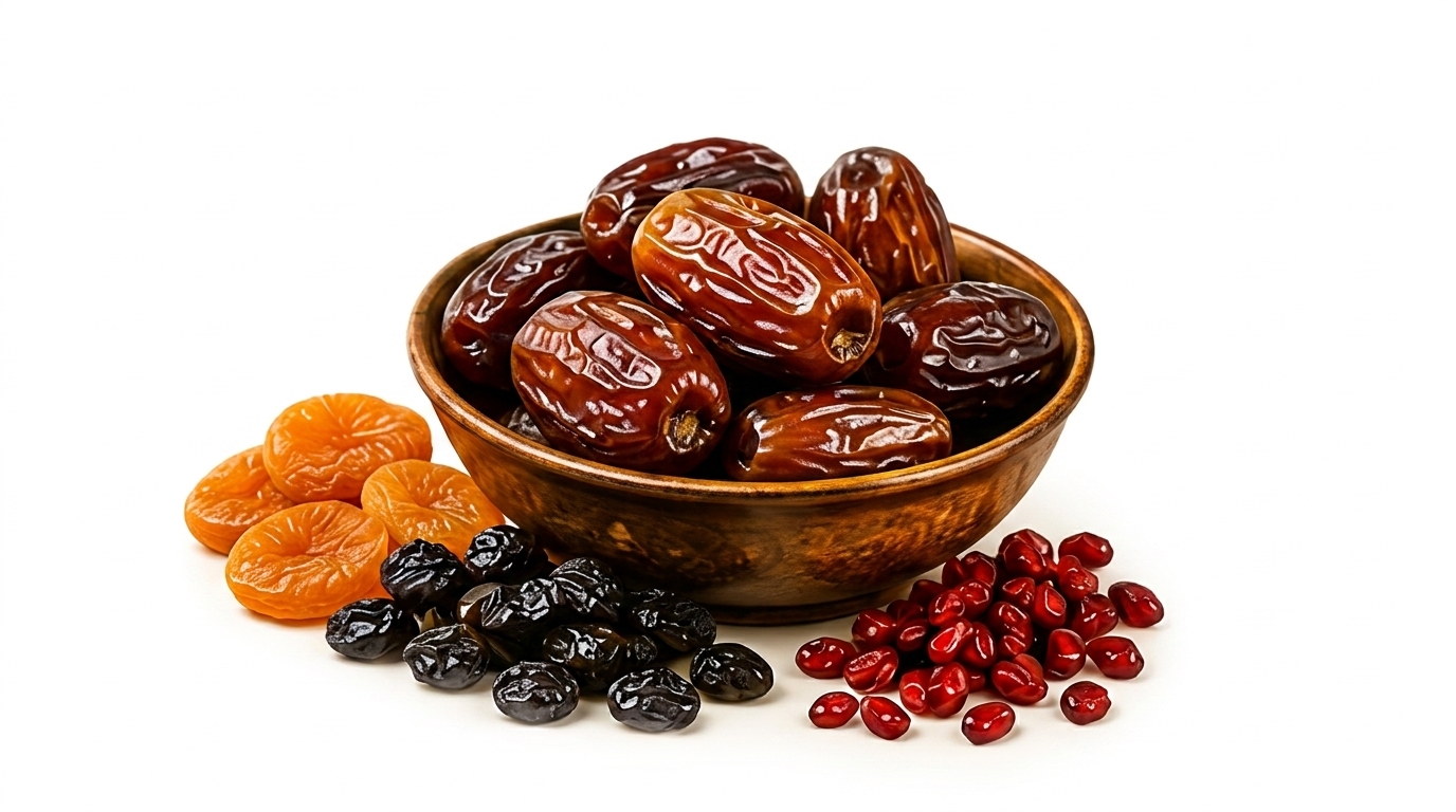 Dates and dried fruit