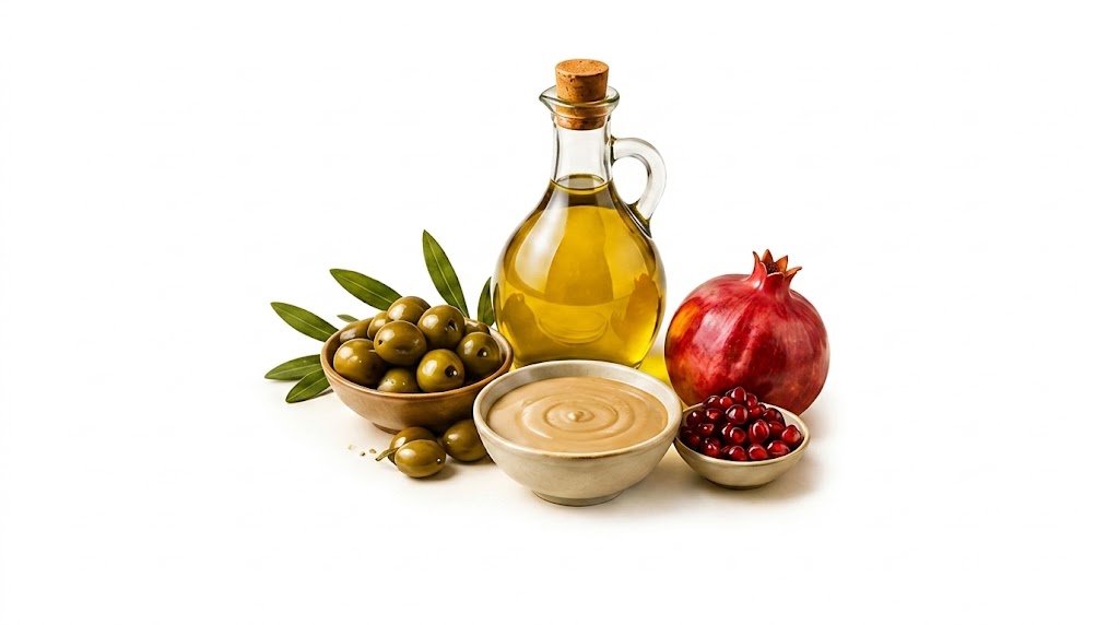 Tahini and Middle Eastern condiments
